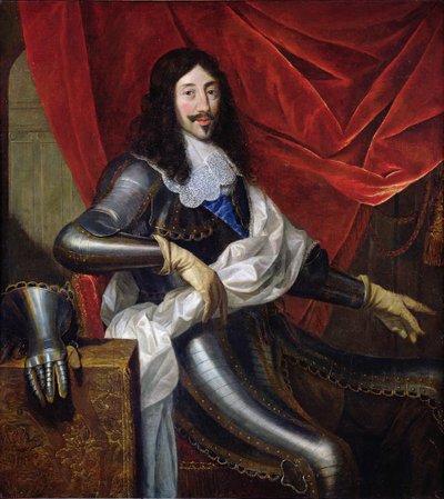 Lodewijk XIII (1601-43) Koning van Frankrijk en Navarra, na 1630 door Justus van Egmont